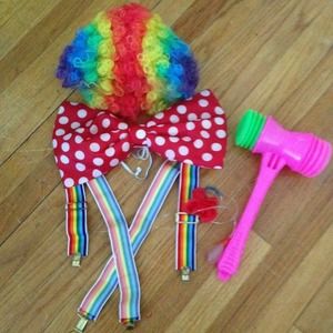 Clown costume accessories