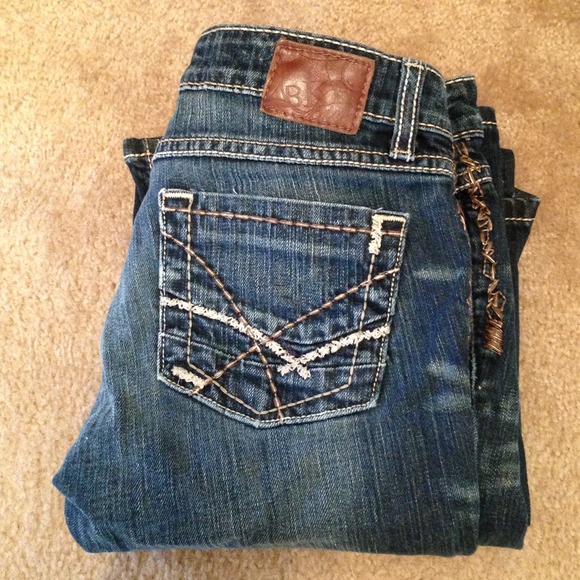 Dark denim Bke jeans