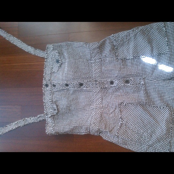 Black and white romper