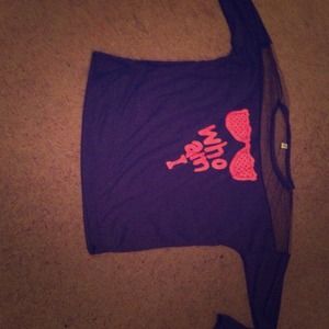 A who am  half sleeve Tshirt