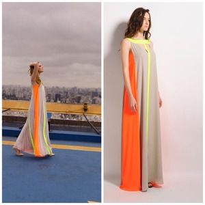 🔥🔥Auth BCBGMAXAZRIA Wiloh Maxi Dress S