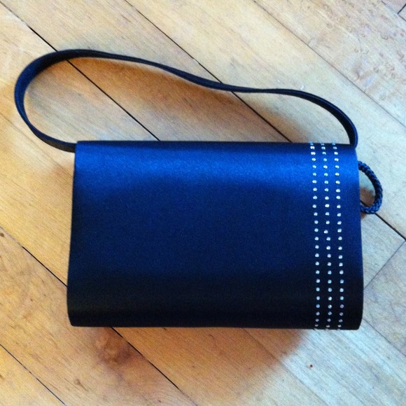 Small satin purse. Formal wear