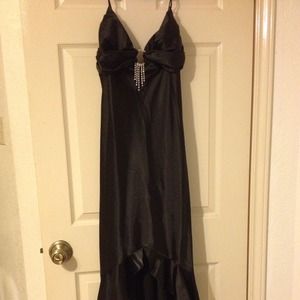 Black Mermaid Dress w/ Sequins