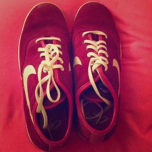 Purple Suede Nikes!
