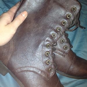 BRAND NEW NEED TO SELL!Madden girl  combat boots!
