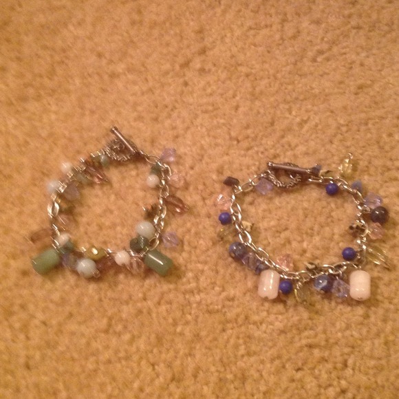 Set of Two Beaded Bracelets. - Picture 1 of 1