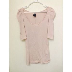 Light pink fitted dress