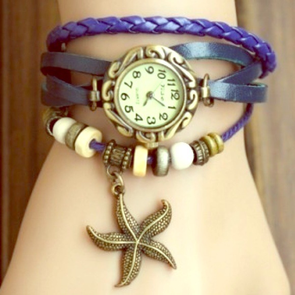 Accessories - 🎉HOST PICK🎉Blue Wrap Watch w/ Charm