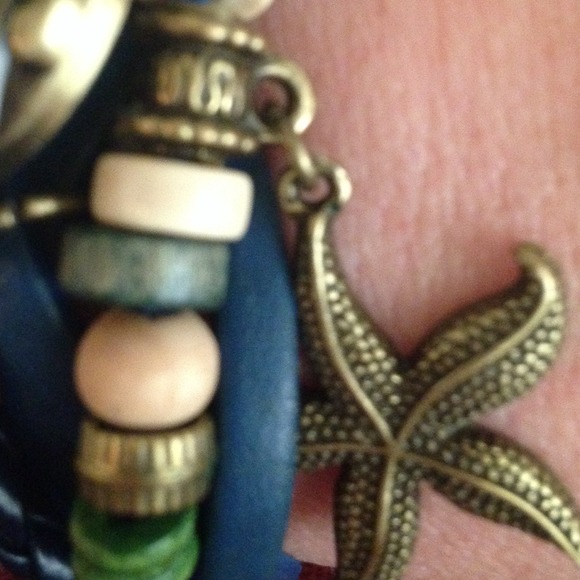 🎉HOST PICK🎉Blue Wrap Watch w/ Charm - Picture 4 of 4