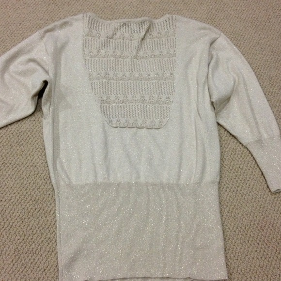 Beautiful tan with shimmery sweater. - Picture 3 of 3