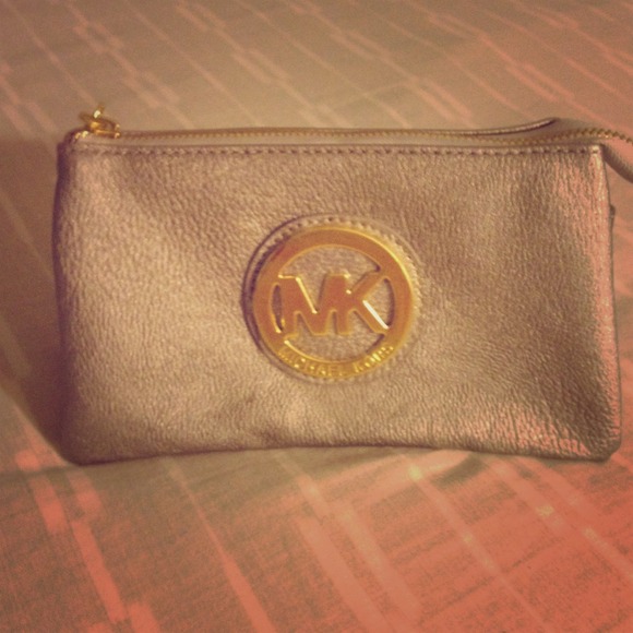 Silver MK cross body