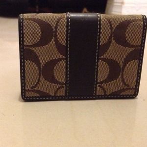 100% authentic coach wallet