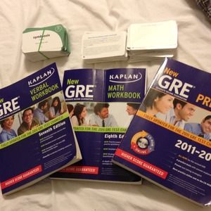 GRE prep materials - used
