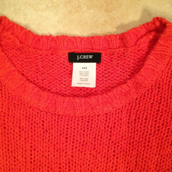 NO LONGER AVAILABLE J.Crew Burnt Orange Sweater - Picture 3 of 4