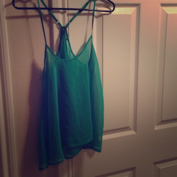 {kelly green tank}