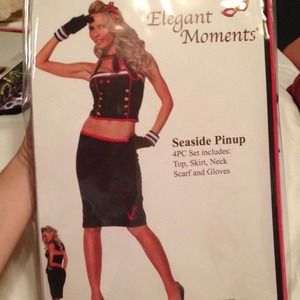 Discounted!Seaside pinup costume brand new!