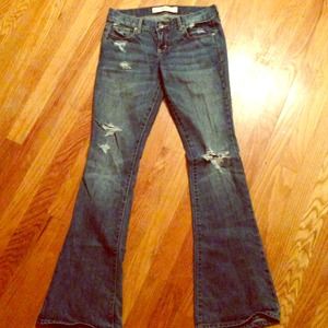 Abercrombie and Fitch flared jeans