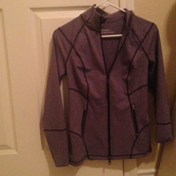 Zella Jacket Purple Space Dye XS