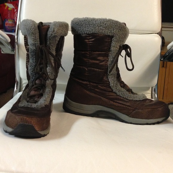 Brown Lands' End Booties