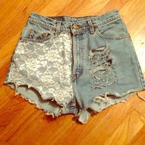 high waisted shorts
