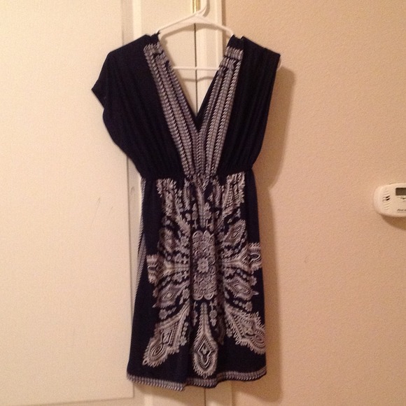Navy blue dress