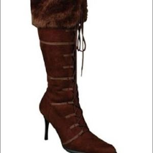 🌟FLASh SALE!🌟High heeled brown boots. Brown 5