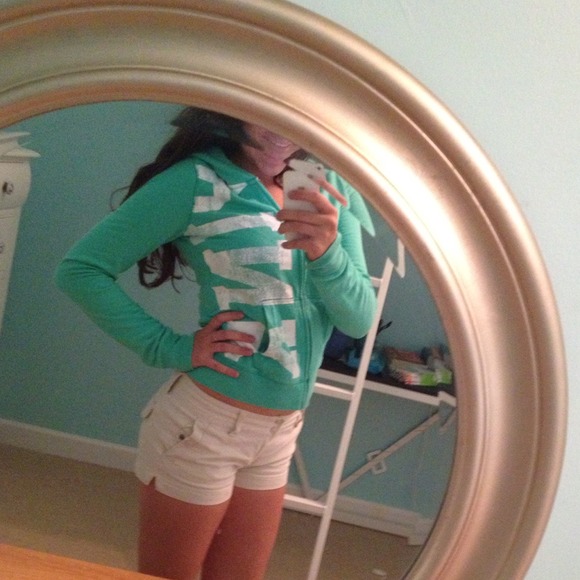 Green Victoria secret jacket