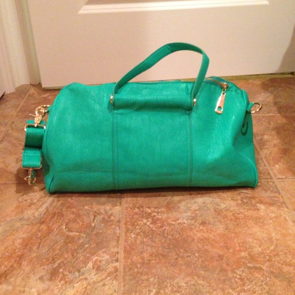 Teal handbag