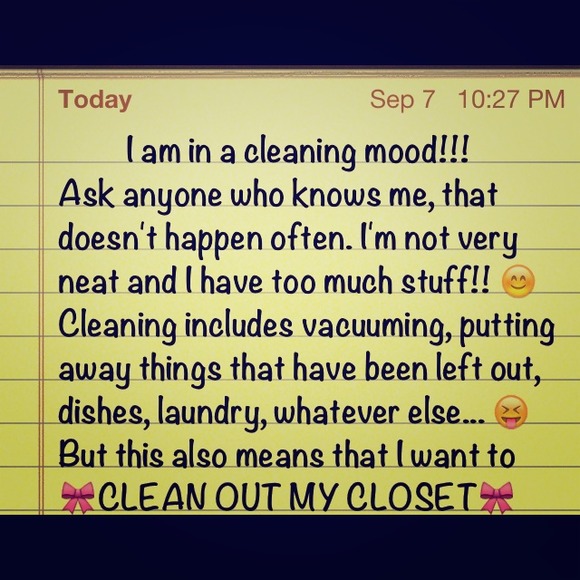 MAKE AN OFFER! HELP ME CLEAN OUT MY CLOSET!