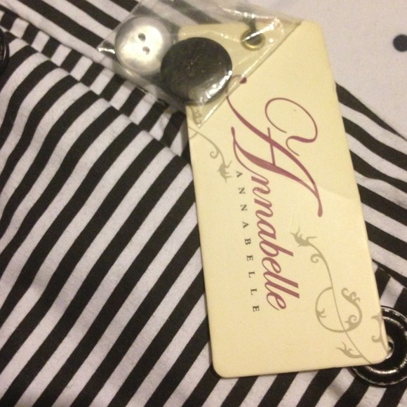 Striped strapless bubble dress - Picture 3 of 3