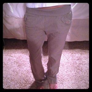 Rip curl fold over pants