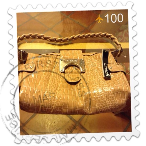 Faux leather purse