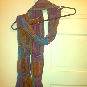 Beautiful multi colored scarf