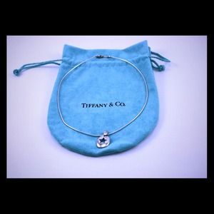 SOLD! Tiffany & Co. Star Stencil Pendant Necklace.