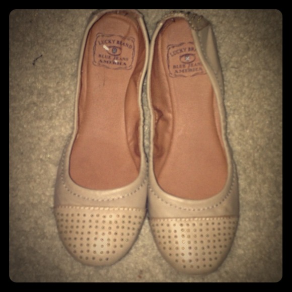 Studded lucky brand flats