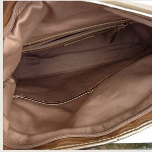 The Limited Bags - New Metallic Gold Folded Clutch/Crossbody The Limited Bags - New Metallic Gold Folded Clutch/Crossbody