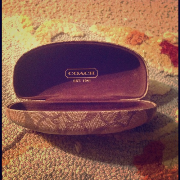 *Authentic COACH sunglass or glasses case*