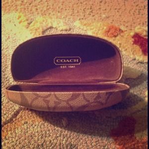 *Authentic COACH sunglass or glasses case*