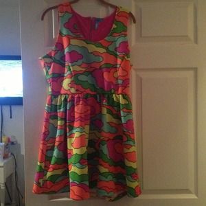 Colorful L'Amour dress