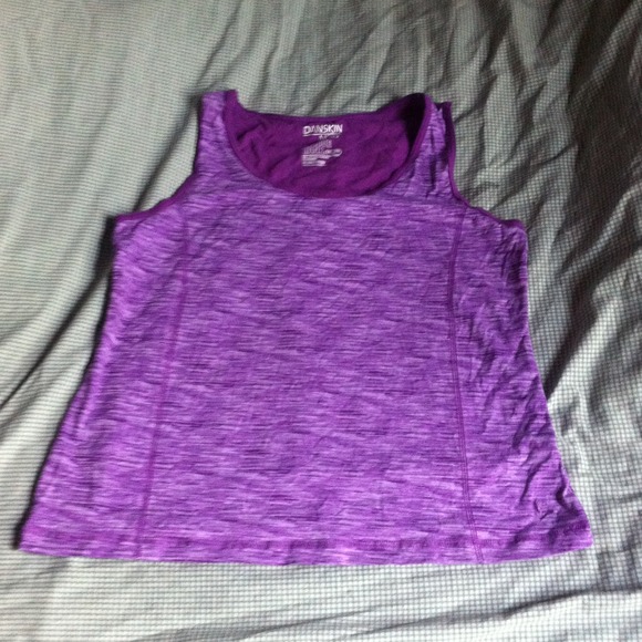 Danskin active top purple