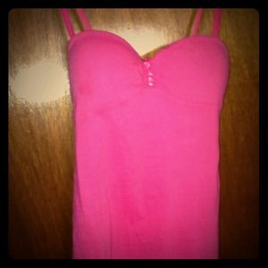 Pink tank top