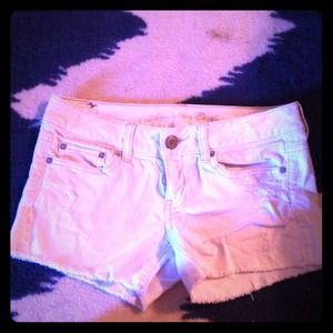 RESERVED shorts and perfume bundle