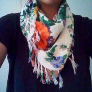 Floral scarf