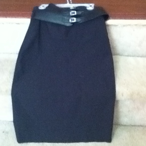 Black skirt