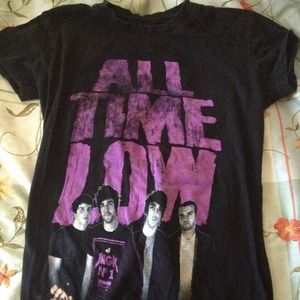 All time low band t-shirt