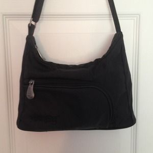 Ameribag Black Wipeable Canvass Handbag