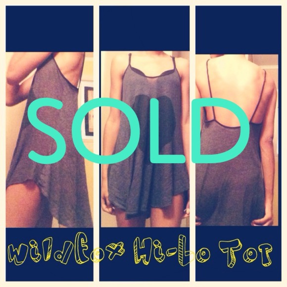 🚫SOLD on Ebay🚫!!! Wildfox Hi-Lo Top!