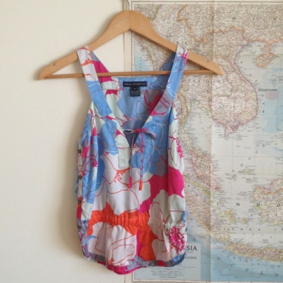 French Connection silk tank