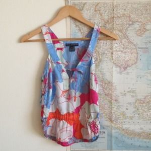 French Connection silk tank