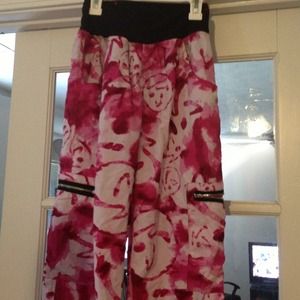 Zumba pants (pink and red) great condition!